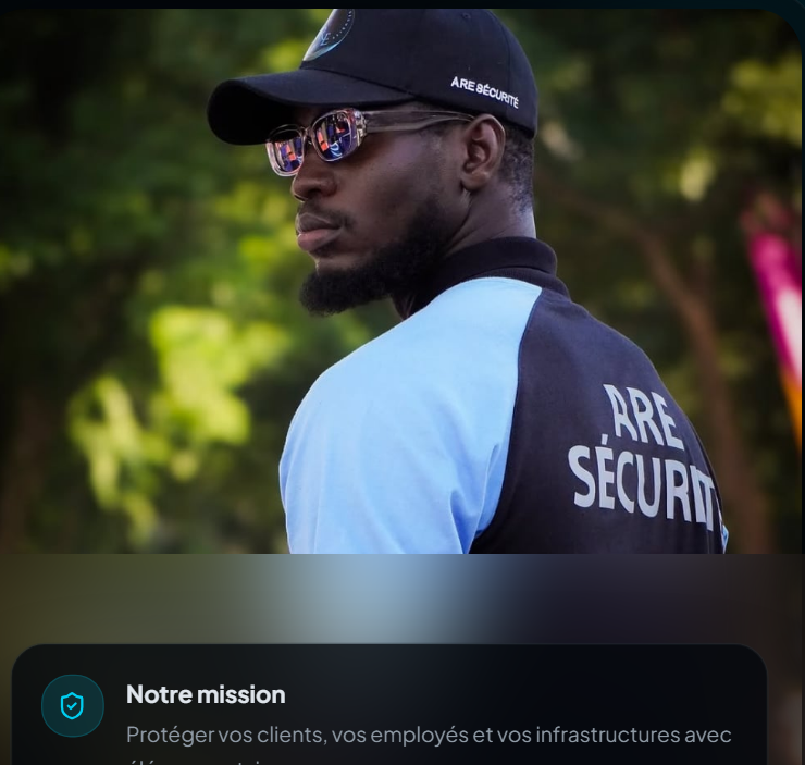 Agent ARE Sécurité en poste